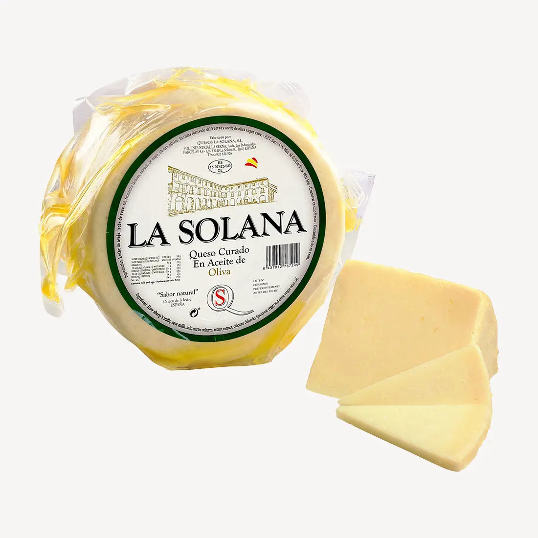 Queso madurado en aceite de oliva Quesería La Solana – Queseria Artesanal La  Solana, S.L.