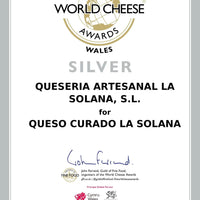 Queso Curado de Quesería Artesanal La Solana Quesos La solana