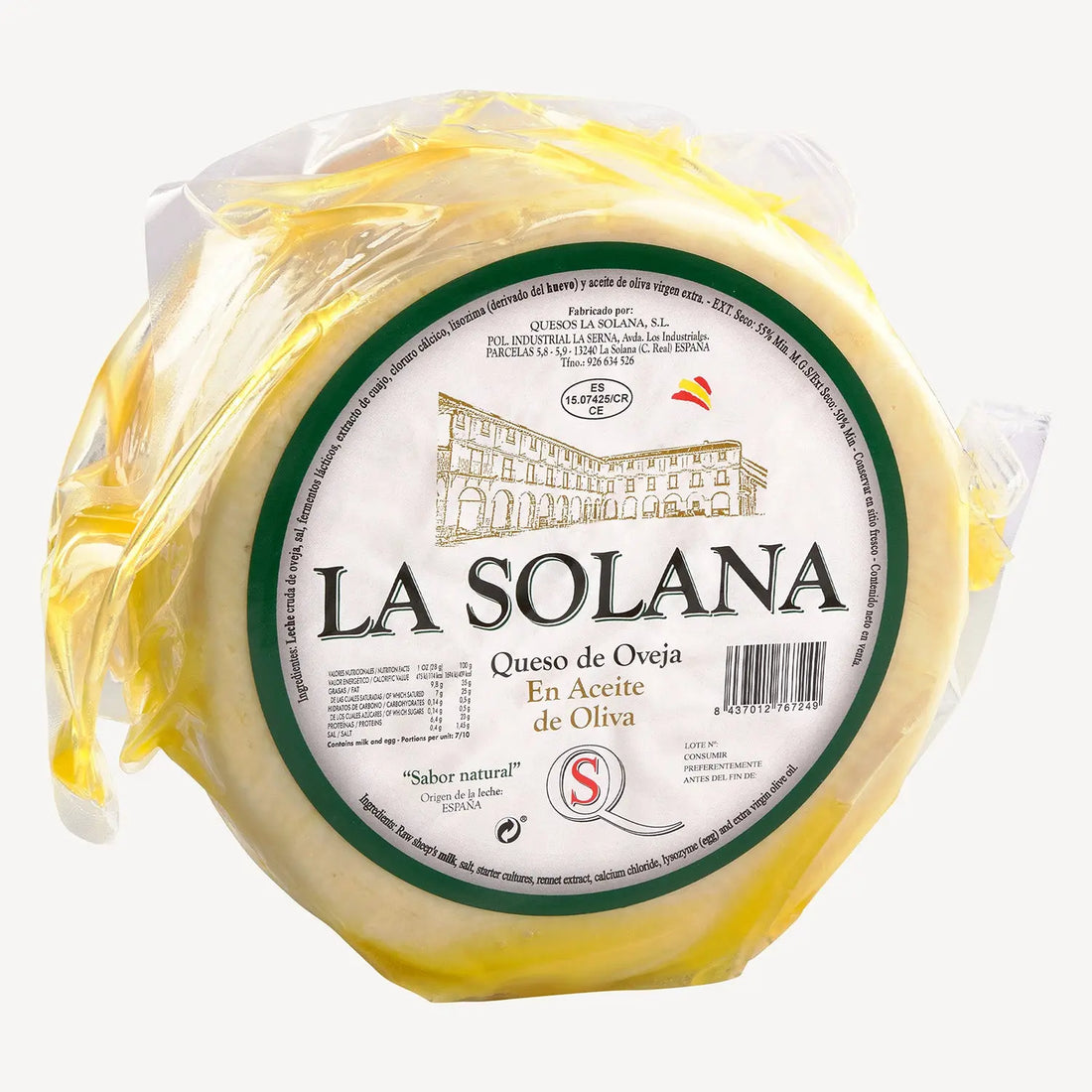 Queso en aceite  de oliva