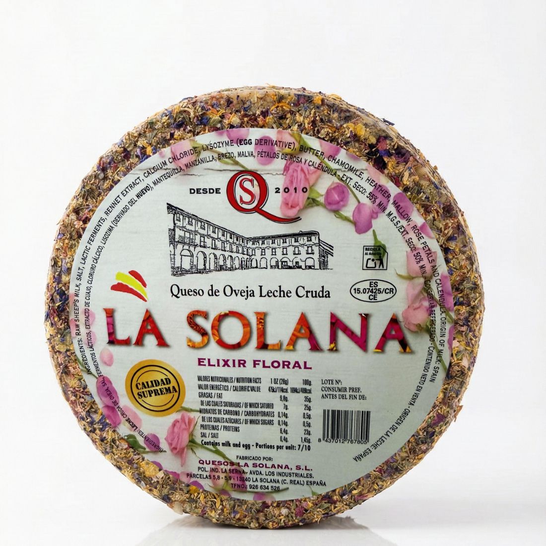 Queso Elixir Floral